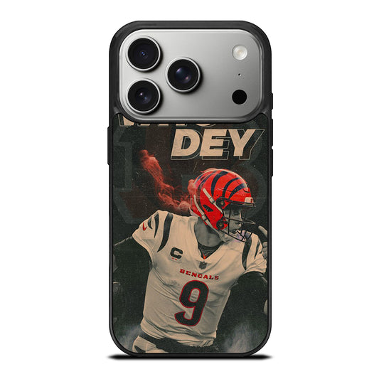 JOE BURROW CINCINNATI BENGALS FOOTBALL iPhone 17 Pro Case Cover