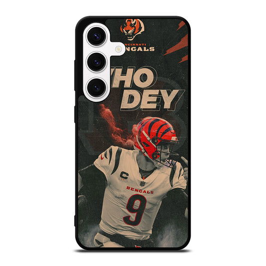 JOE BURROW CINCINNATI BENGALS FOOTBALL Samsung Galaxy S24 Case Cover