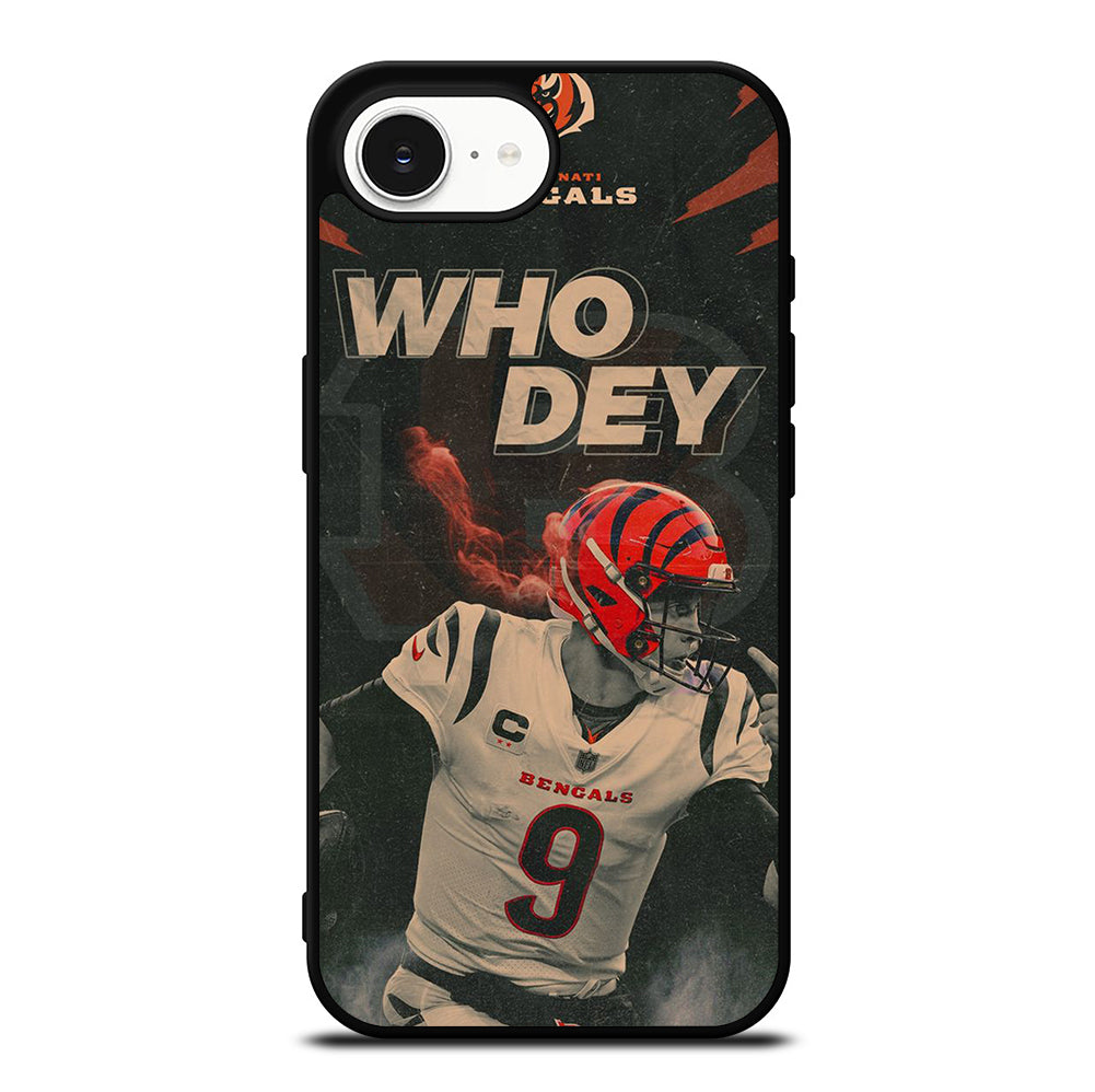 JOE BURROW CINCINNATI BENGALS FOOTBALL iPhone 16e Case Cover