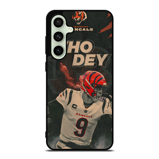 JOE BURROW CINCINNATI BENGALS FOOTBALL Samsung Galaxy S24 FE Case Cover