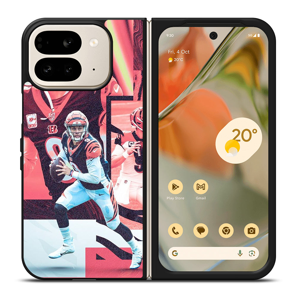 JOE BURROW CINCINNATI BENGALS NFL Google Pixel 9 Pro Fold Case Cover