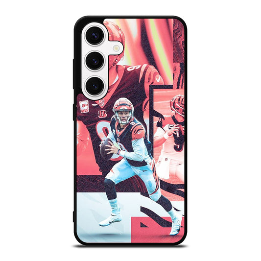 JOE BURROW CINCINNATI BENGALS NFL Samsung Galaxy S24 Case Cover