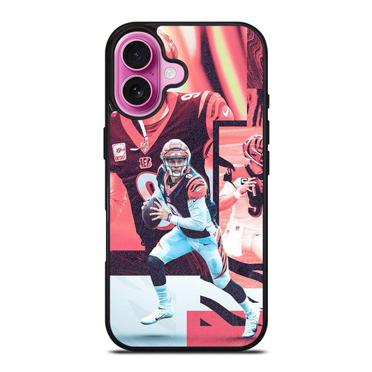 JOE BURROW CINCINNATI BENGALS NFL iPhone 16 Plus Case Cover