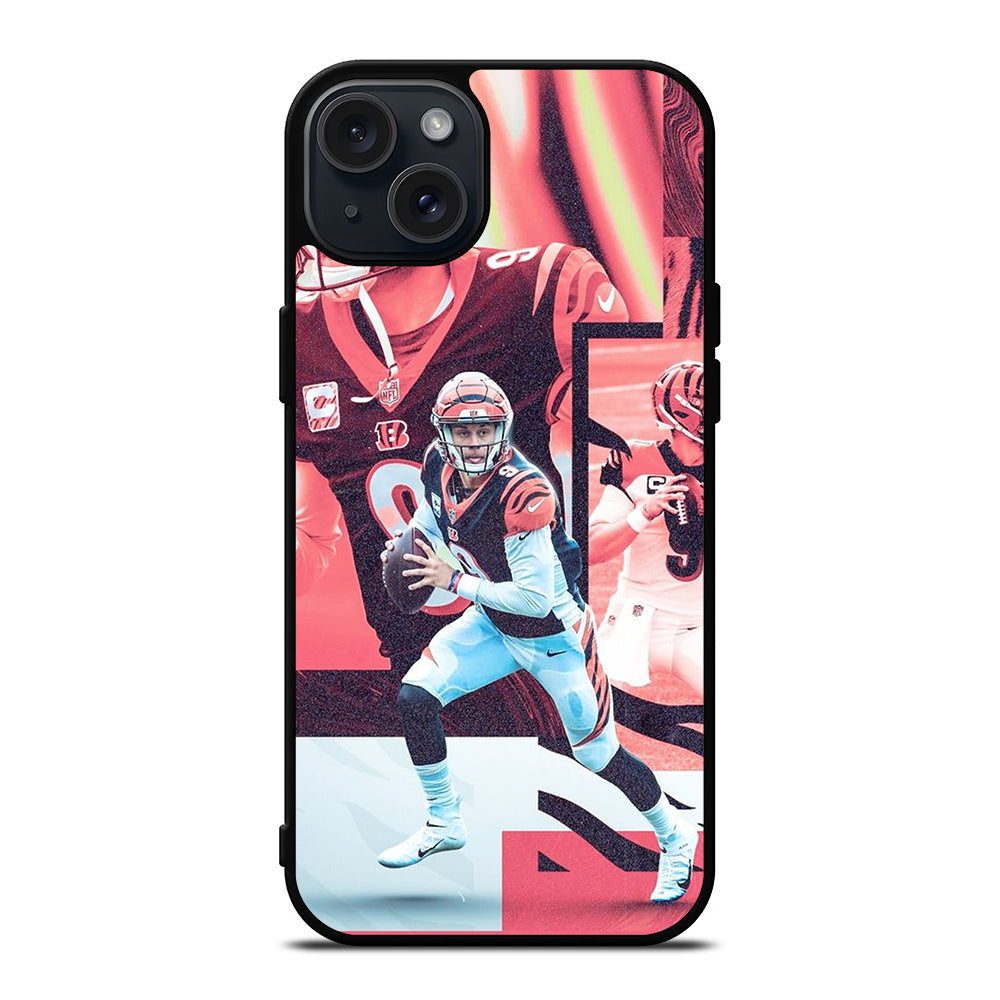 JOE BURROW CINCINNATI BENGALS NFL iPhone 15 Plus Case Cover