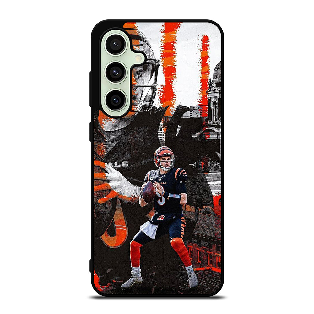 JOE BURROW CINCINNATI BENGALS Samsung Galaxy S24 FE Case Cover