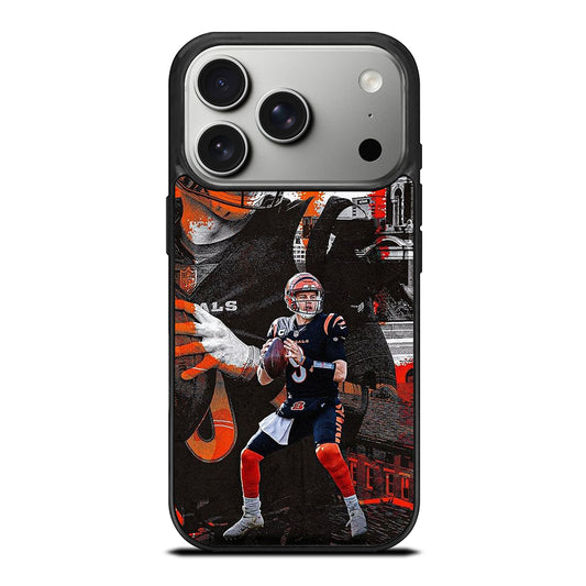 JOE BURROW CINCINNATI BENGALS iPhone 17 Pro Case Cover