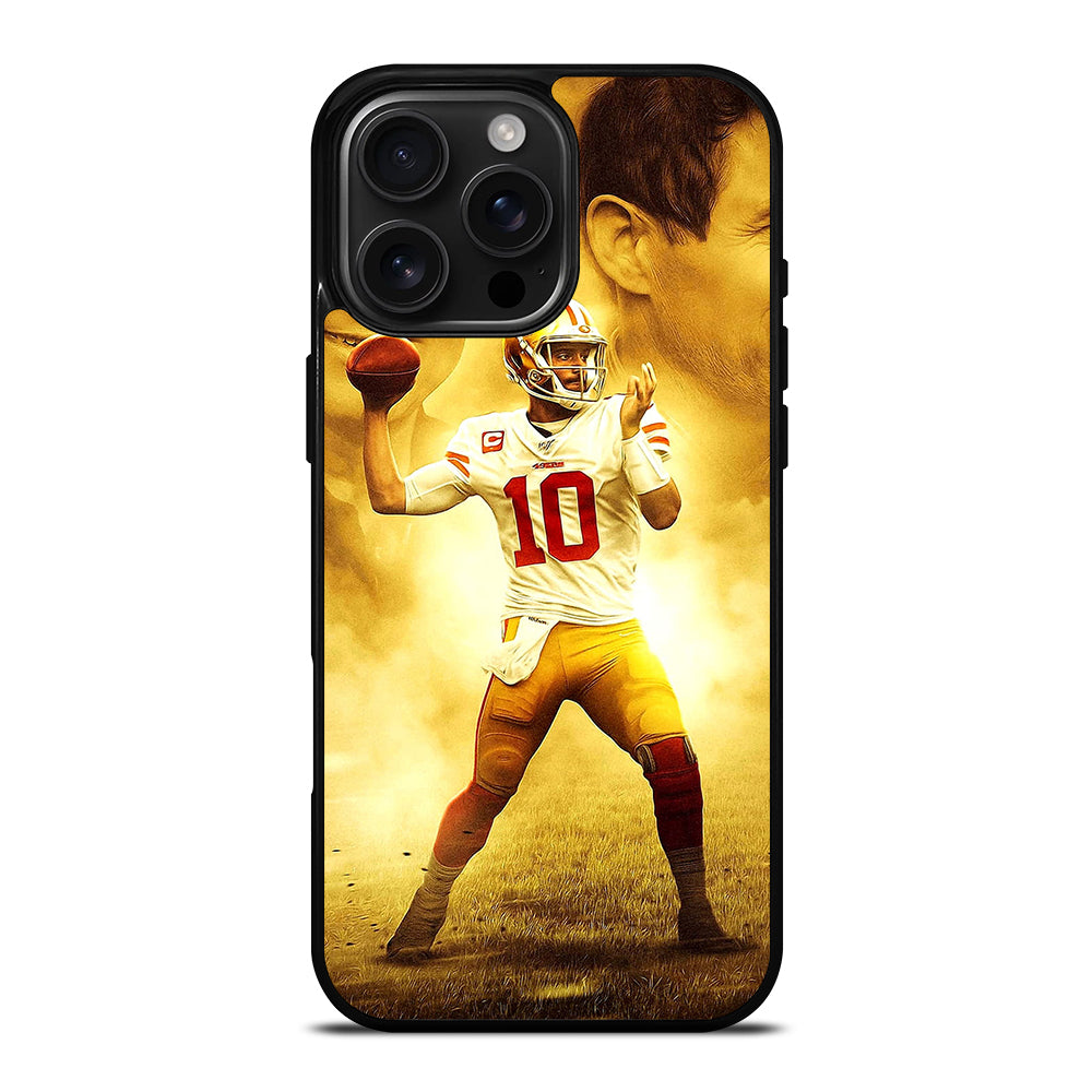 JOE MONTANA 49ERS FOOTBALL iPhone 16 Pro Max Case Cover