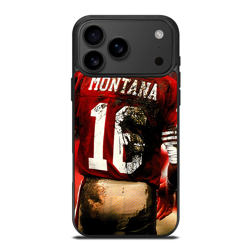 JOE MONTANA 49ERS NFL iPhone 17 Pro Max Case Cover