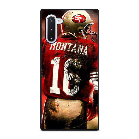 JOE MONTANA 49ERS NFL Samsung Galaxy Note 10 Case Cover