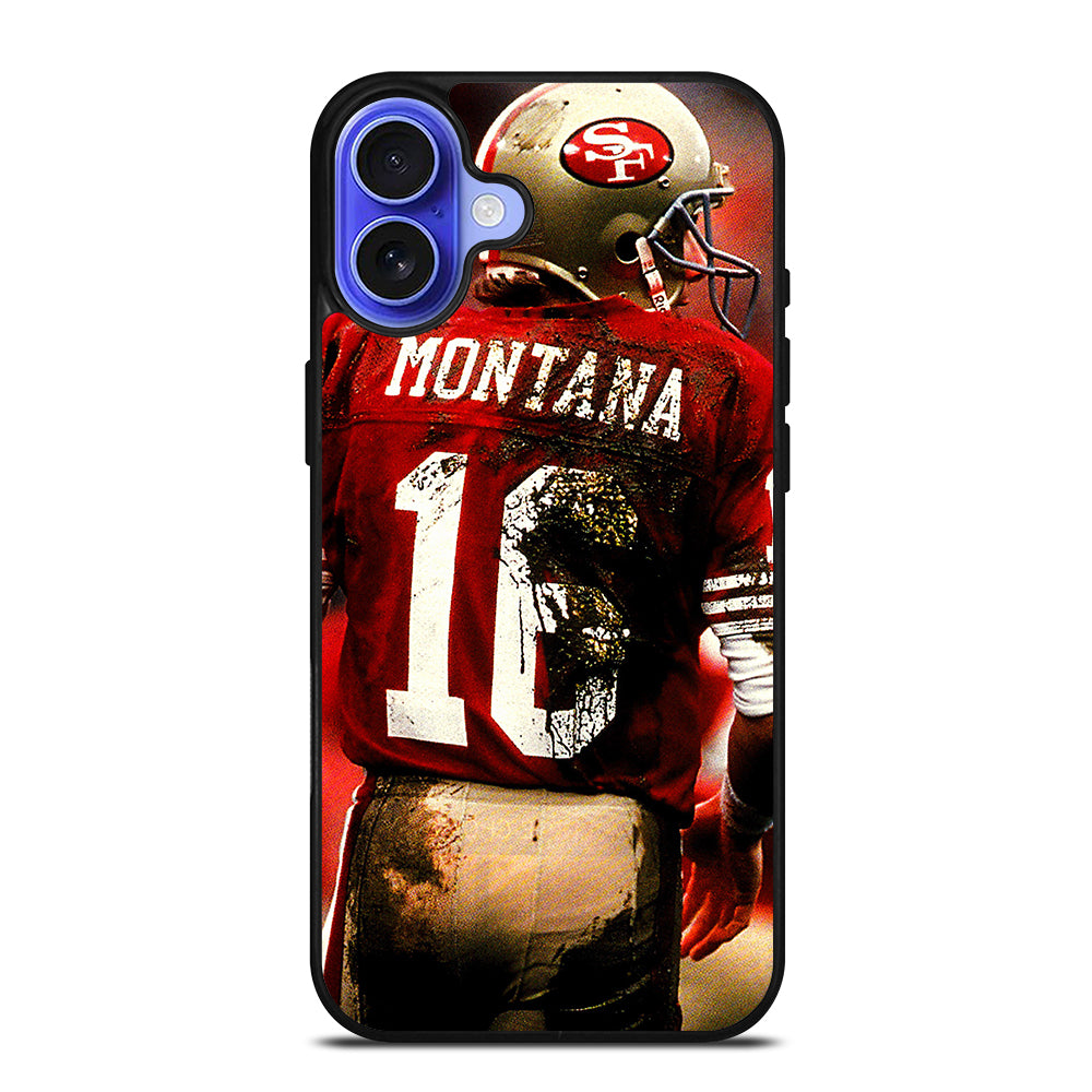 JOE MONTANA 49ERS NFL iPhone 16 Case Cover