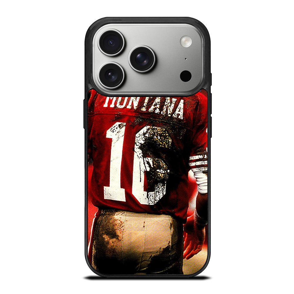 JOE MONTANA 49ERS NFL iPhone 17 Pro Case Cover