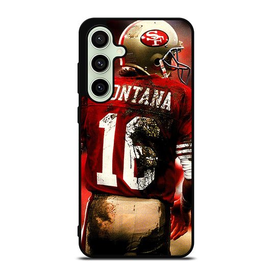 JOE MONTANA 49ERS NFL Samsung Galaxy S24 FE Case Cover