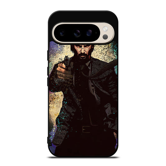 JOHN WICK KEANU REEVES ART Google Pixel 9 Pro Case Cover