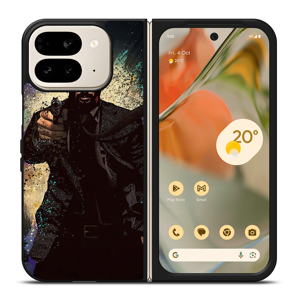 JOHN WICK KEANU REEVES ART Google Pixel 9 Pro Fold Case Cover