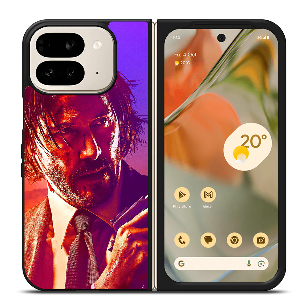 JOHN WICK KEANU REEVES FACE 2 Google Pixel 9 Pro Fold Case Cover