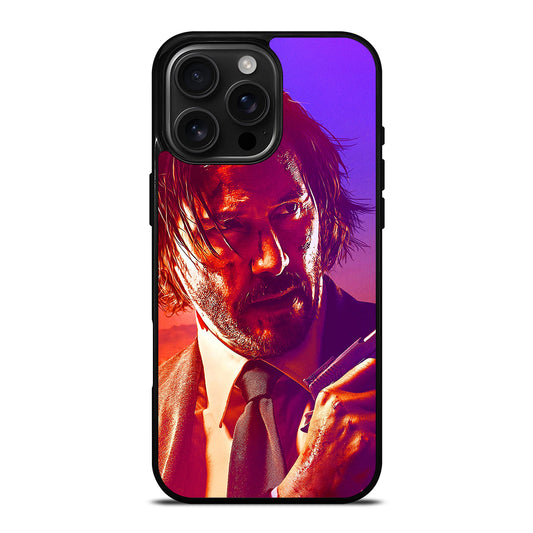 JOHN WICK KEANU REEVES FACE 2 iPhone 16 Pro Max Case Cover