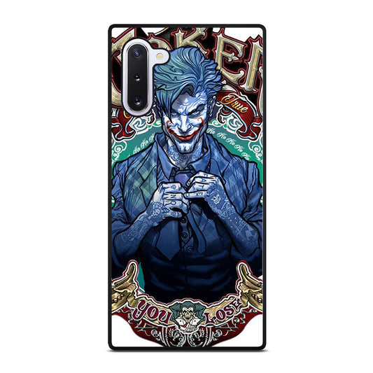 JOKER YOU LOSE Samsung Galaxy Note 10 Case Cover