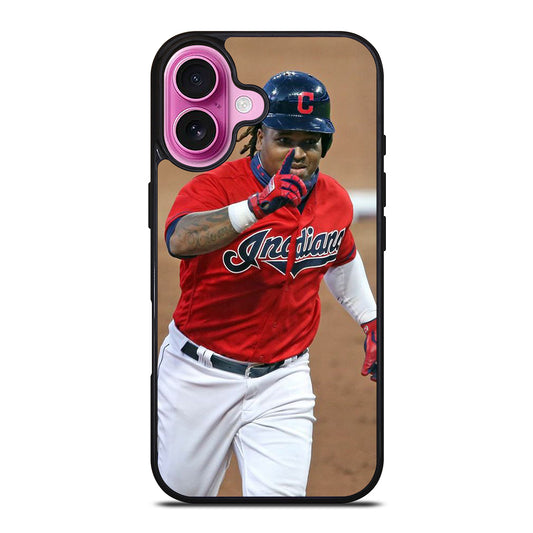 JOSE RAMIREZ CLEVELAND GUARDIANS BASEBALL iPhone 16 Plus Case Cover