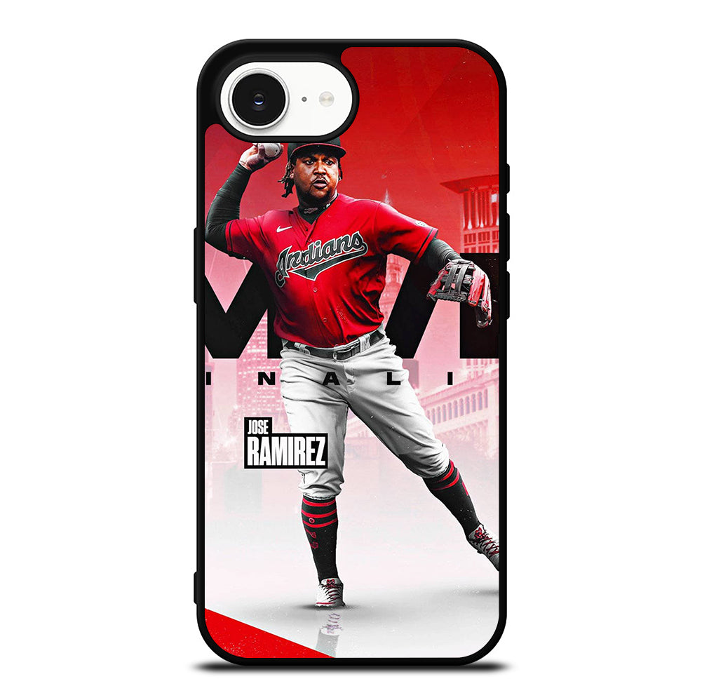 JOSE RAMIREZ CLEVELAND GUARDIANS MLB iPhone 16e Case Cover