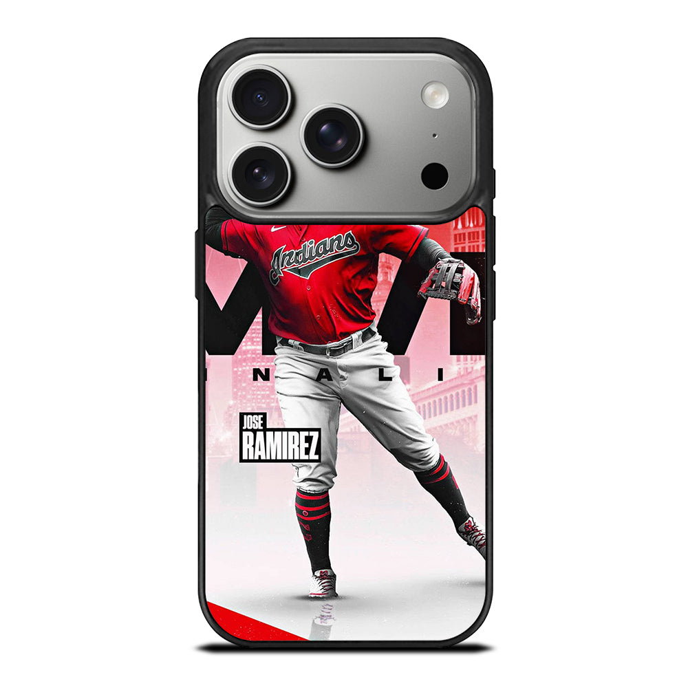 JOSE RAMIREZ CLEVELAND GUARDIANS MLB iPhone 17 Pro Case Cover