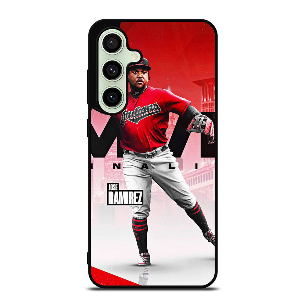 JOSE RAMIREZ CLEVELAND GUARDIANS MLB Samsung Galaxy S24 FE Case Cover