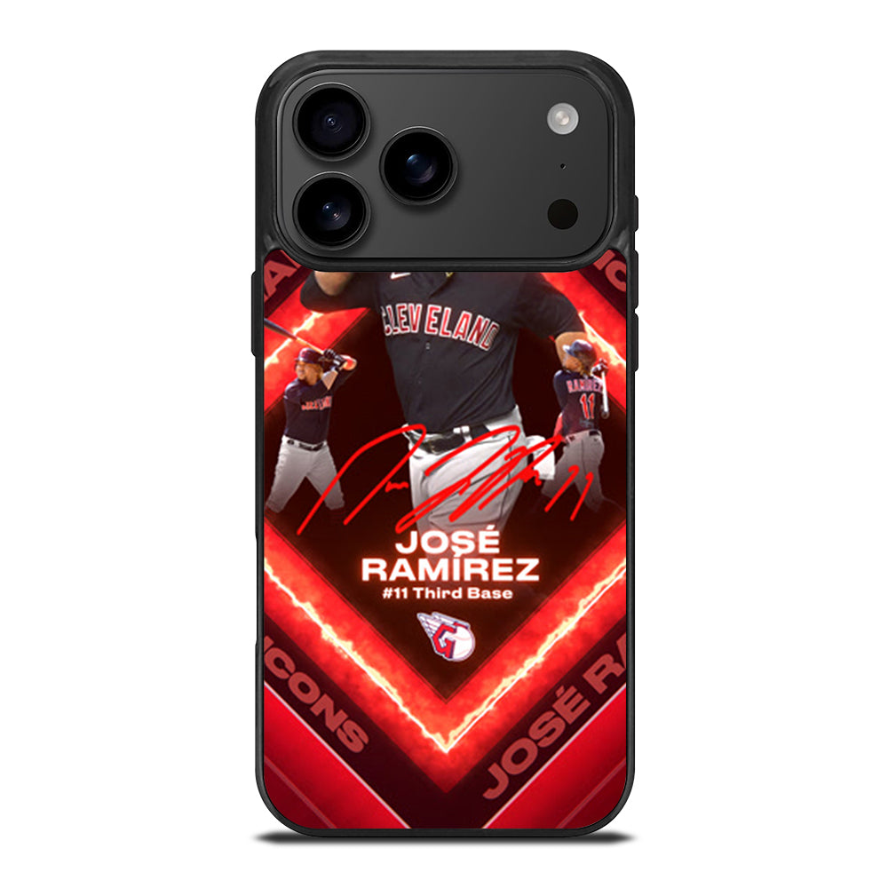 JOSE RAMIREZ CLEVELAND GUARDIANS iPhone 17 Pro Max Case Cover