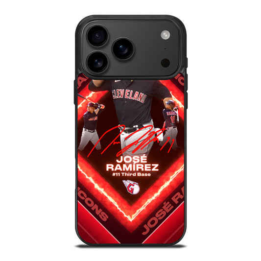 JOSE RAMIREZ CLEVELAND GUARDIANS iPhone 17 Pro Max Case Cover