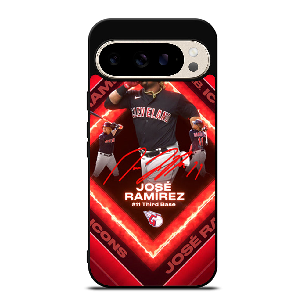 JOSE RAMIREZ CLEVELAND GUARDIANS Google Pixel 9 Pro Case Cover