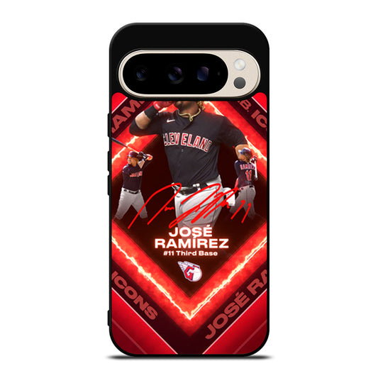 JOSE RAMIREZ CLEVELAND GUARDIANS Google Pixel 9 Pro Case Cover