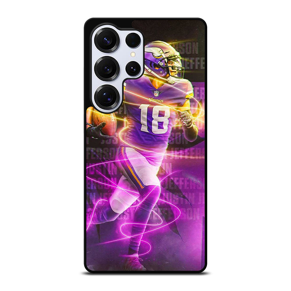 JUSTIN JEFFERSON MINNESOTA VIKINGS AMERICA FOOTBALL Samsung Galaxy S26 Ultra Case Cover
