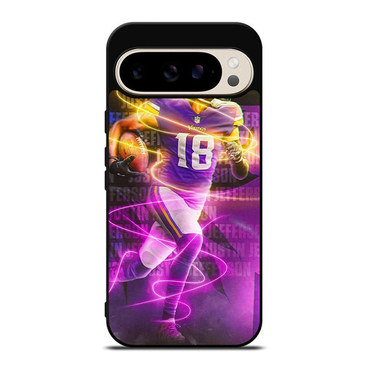 JUSTIN JEFFERSON MINNESOTA VIKINGS AMERICA FOOTBALL Google Pixel 9 Pro Case Cover