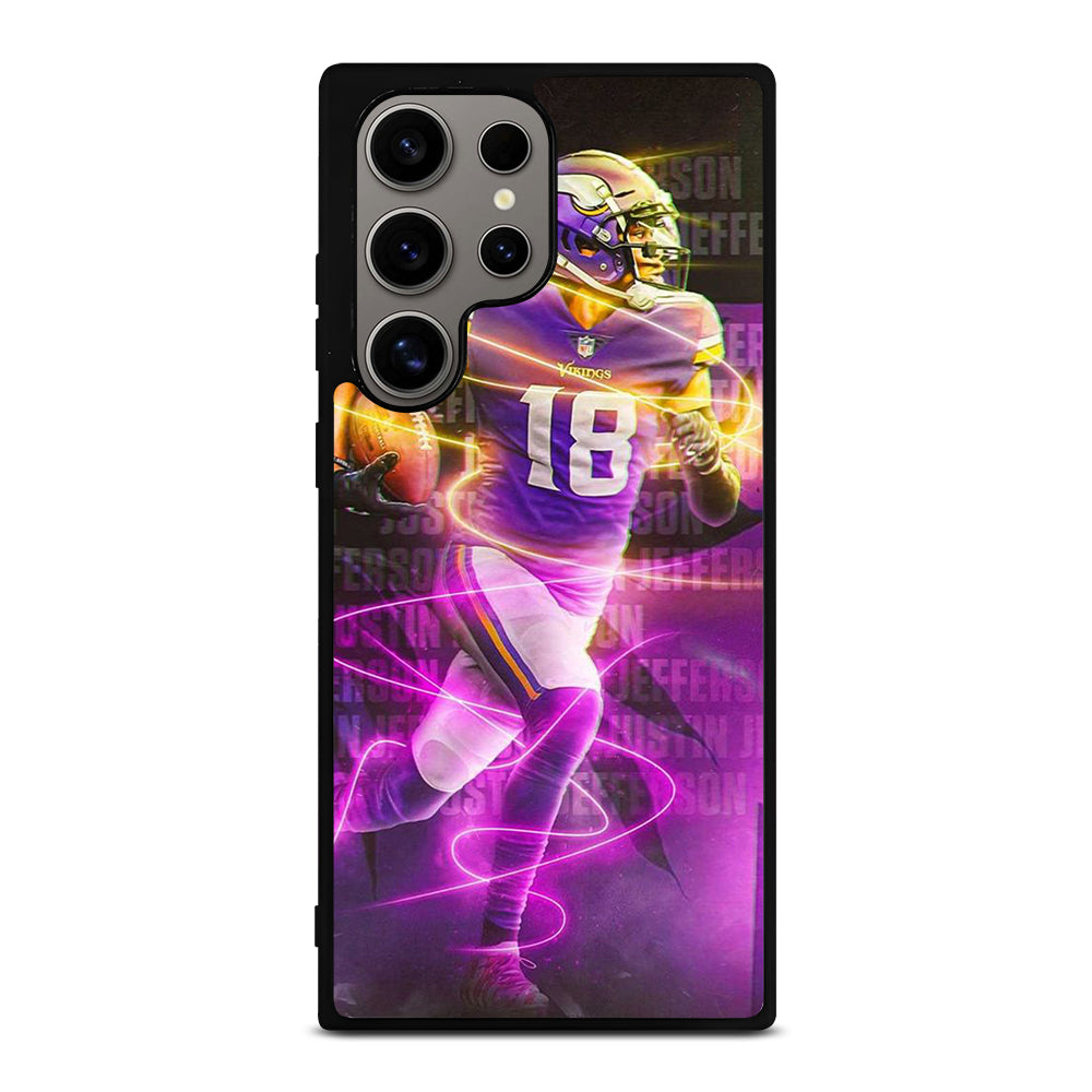 JUSTIN JEFFERSON MINNESOTA VIKINGS AMERICA FOOTBALL Samsung Galaxy S24 Ultra Case Cover