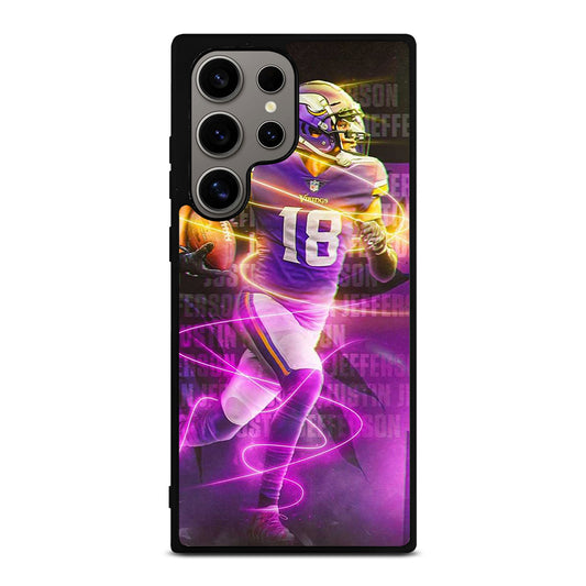 JUSTIN JEFFERSON MINNESOTA VIKINGS AMERICA FOOTBALL Samsung Galaxy S24 Ultra Case Cover