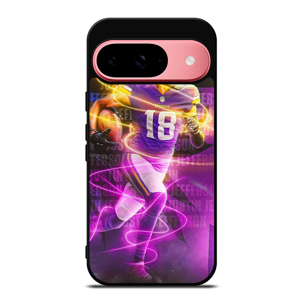 JUSTIN JEFFERSON MINNESOTA VIKINGS AMERICA FOOTBALL Google Pixel 9 Case Cover
