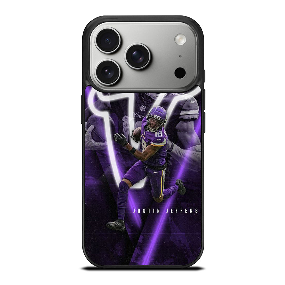 JUSTIN JEFFERSON MINNESOTA VIKINGS NFL iPhone 17 Pro Case Cover