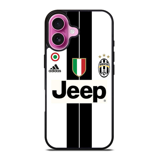 JUVENTUS FOOTBALL LOGO 3 iPhone 16 Plus Case Cover