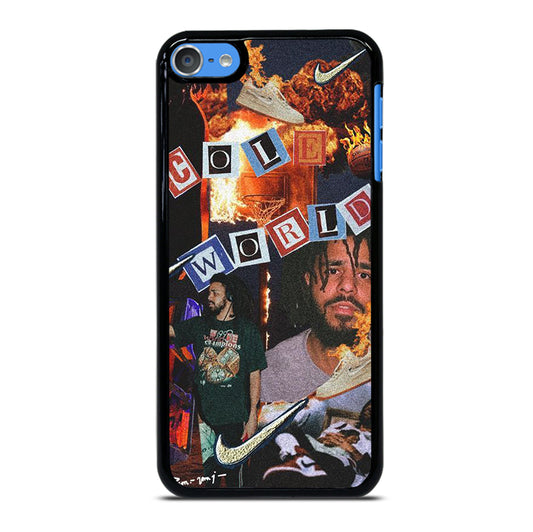 J COLE RAPPER COLLAGE iPod Touch 7 Case Cover