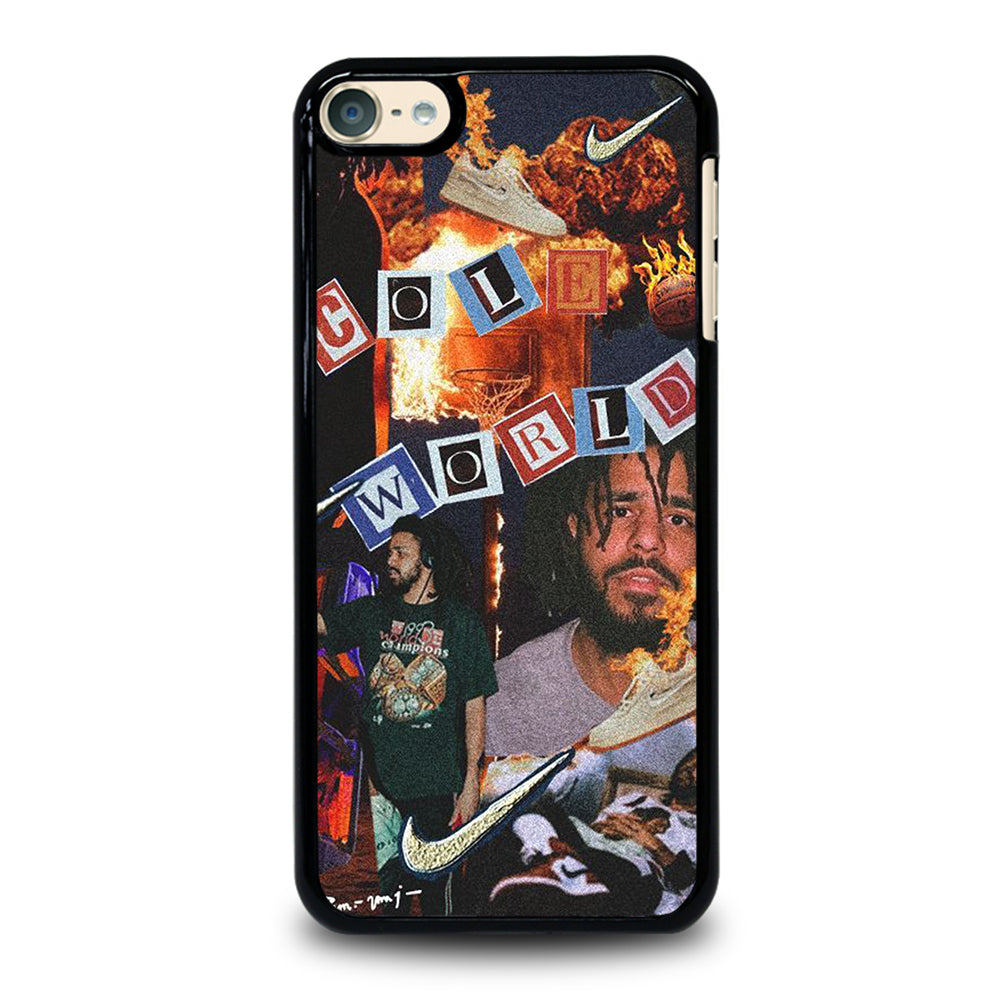 J COLE RAPPER COLLAGE iPod Touch 6 Case Cover