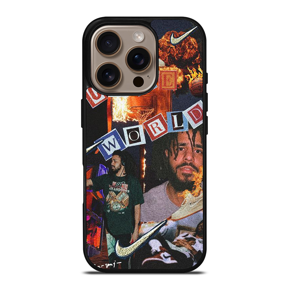 J COLE RAPPER COLLAGE iPhone 16 Pro Case Cover