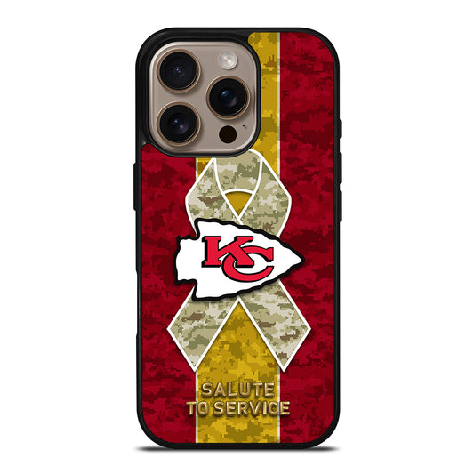 KANSAS CITY CHIEFS ICON iPhone 16 Pro Case Cover