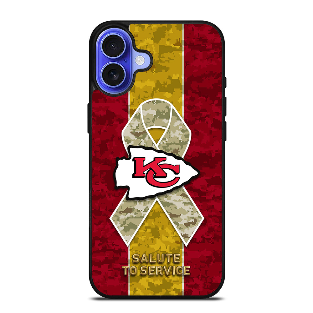 KANSAS CITY CHIEFS ICON iPhone 16 Case Cover