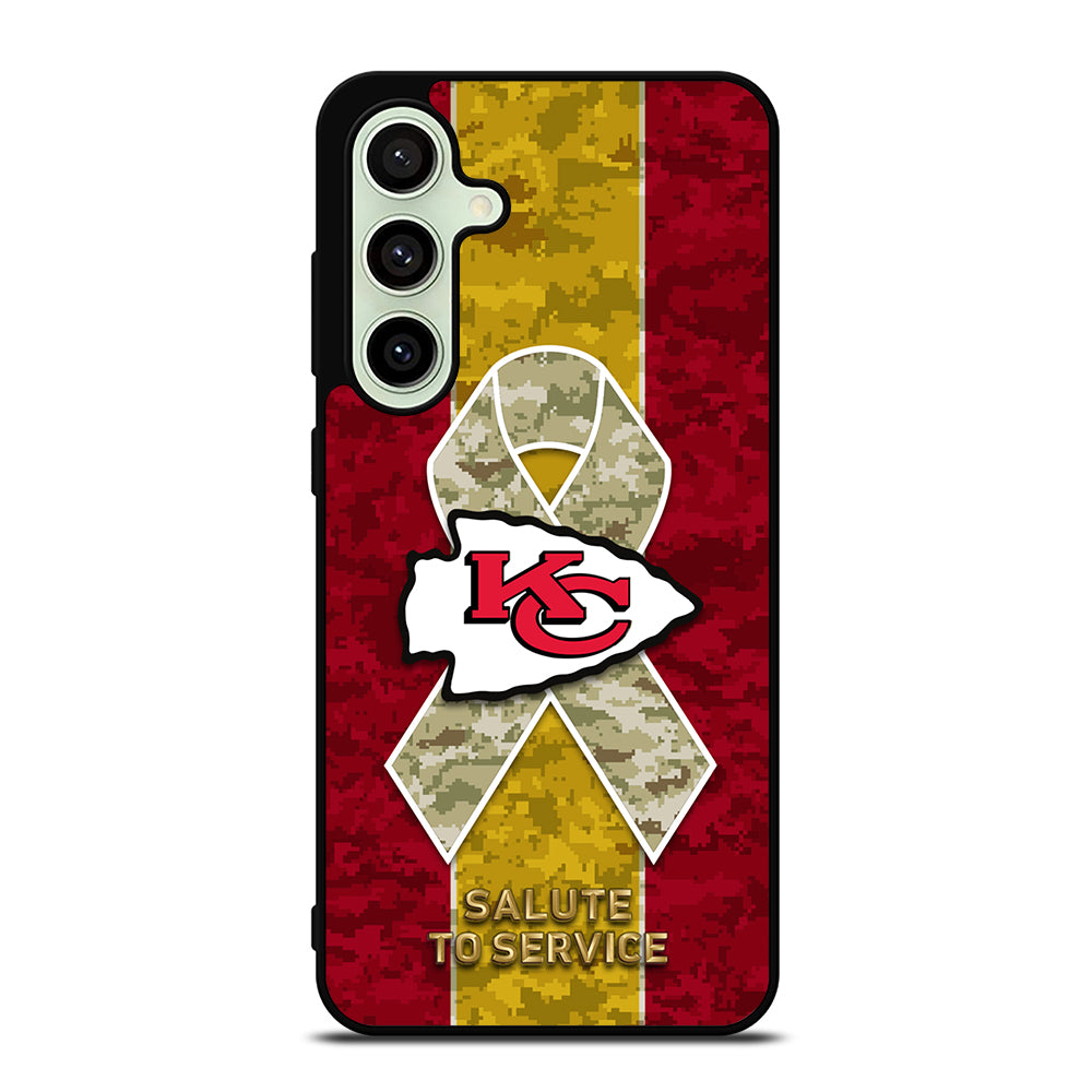 KANSAS CITY CHIEFS ICON Samsung Galaxy S24 FE Case Cover
