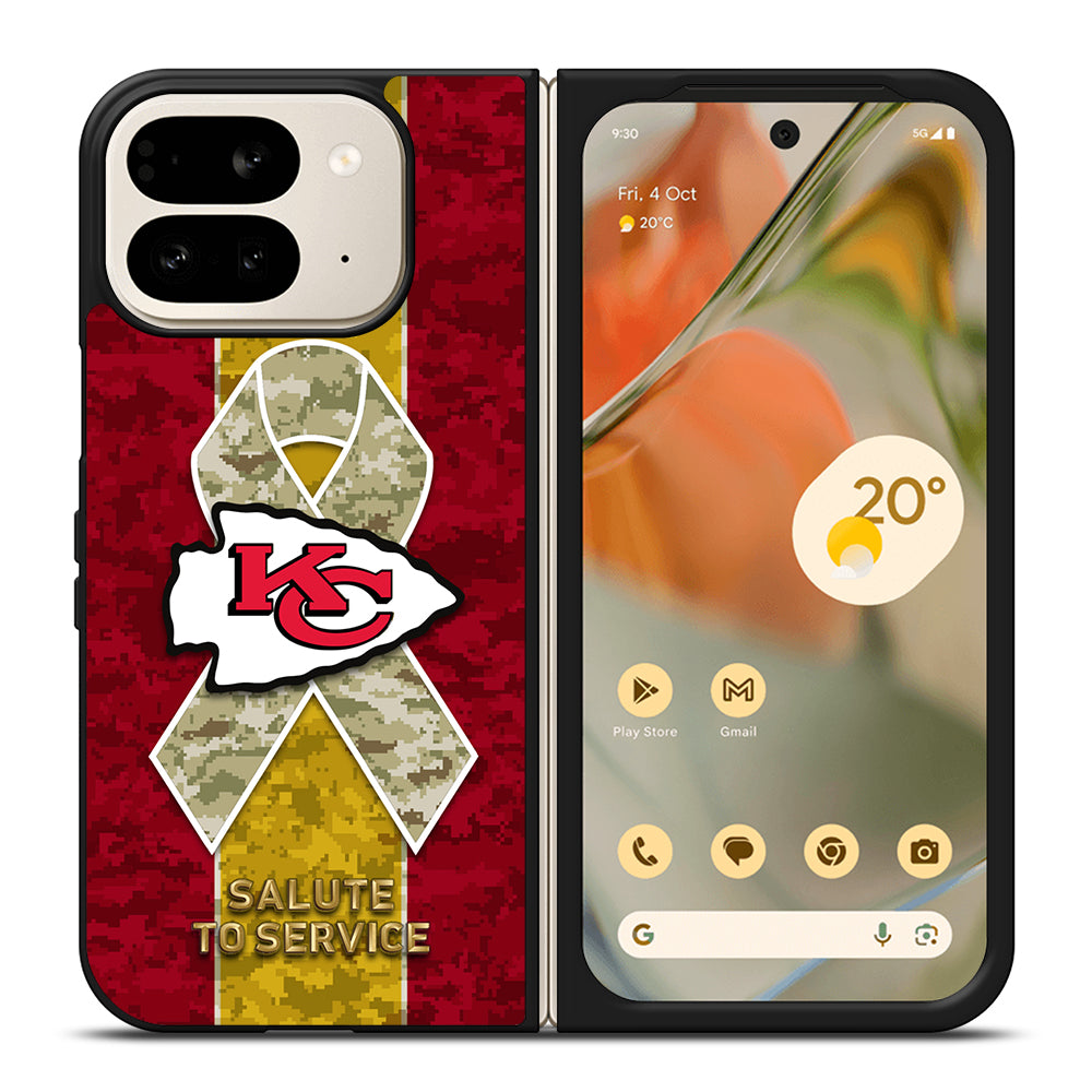 KANSAS CITY CHIEFS ICON Google Pixel 9 Pro Fold Case Cover
