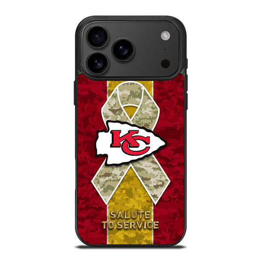 KANSAS CITY CHIEFS ICON iPhone 17 Pro Max Case Cover