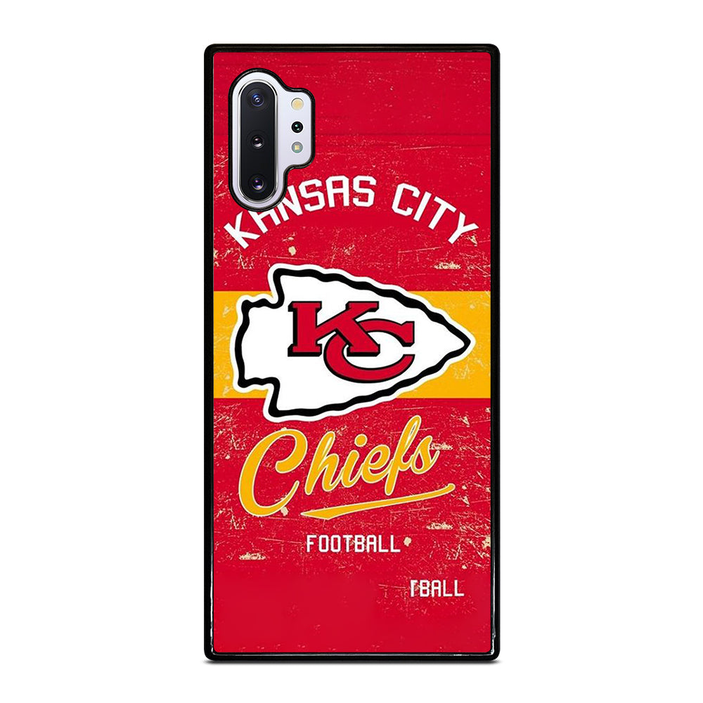 KANSAS CITY CHIEFS LOGO FOOTBALL Samsung Galaxy Note 10 Plus Case Cover