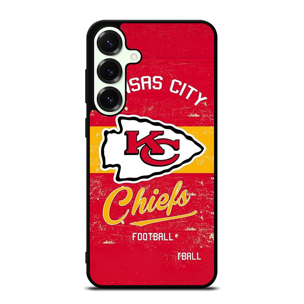KANSAS CITY CHIEFS LOGO FOOTBALL Samsung Galaxy S26 Plus Case Cover