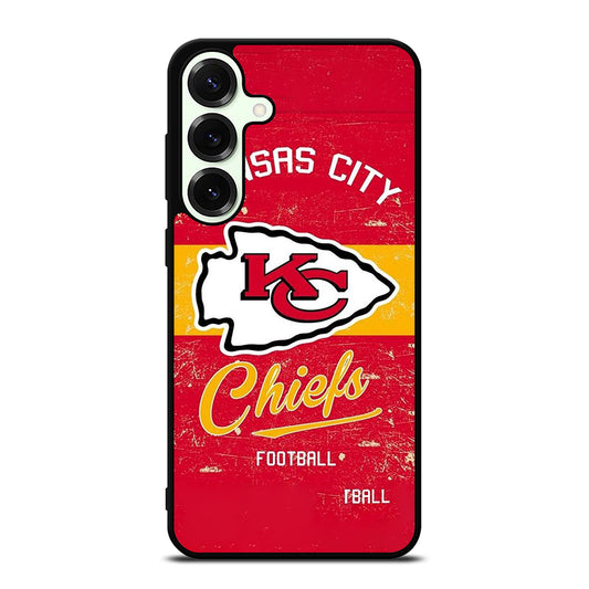 KANSAS CITY CHIEFS LOGO FOOTBALL Samsung Galaxy S26 Plus Case Cover