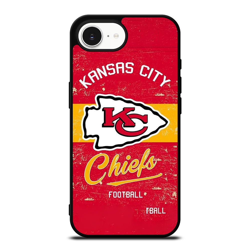 KANSAS CITY CHIEFS LOGO FOOTBALL iPhone 16e Case Cover
