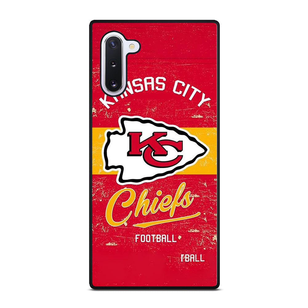 KANSAS CITY CHIEFS LOGO FOOTBALL Samsung Galaxy Note 10 Case Cover