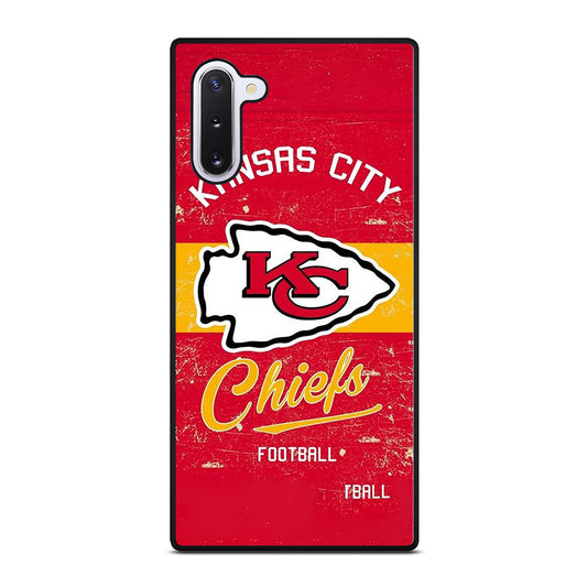 KANSAS CITY CHIEFS LOGO FOOTBALL Samsung Galaxy Note 10 Case Cover